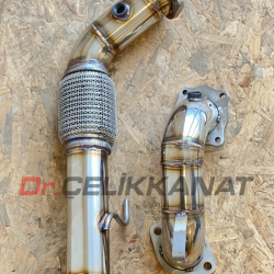 RBM MOTORSPORT  HYUNDAİ İ20N DOWNPİPE Uyumlu AND FLEXİPİPE