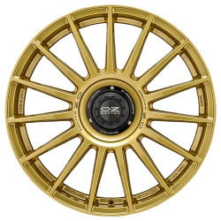 OZ RACING SUPERTURISMO EVOLUZIONE 8.5X19 5X112 ET38 RACE GOLD BLACK LETTERING