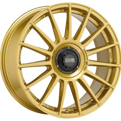 OZ RACING SUPERTURISMO EVOLUZIONE 8.5X19 5X112 ET38 RACE GOLD BLACK LETTERING