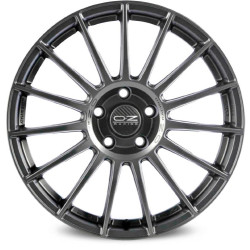 OZRACING SUPERTURISMO LM 8.5X19 5X112 ET38 MATT GRAPHITE SILVER LETTERING