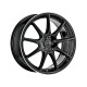 OZ RACING VELOCE GT 8X18 5X112 ET35 GLOSS BLACK DIAMOND LIP SILVER LETTERING